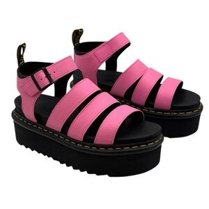 Dr. Martens Blaire Quad Athena Leather Sandals Size 9